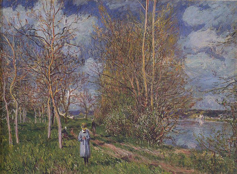 Alfred Sisley Flood at Port Marly,